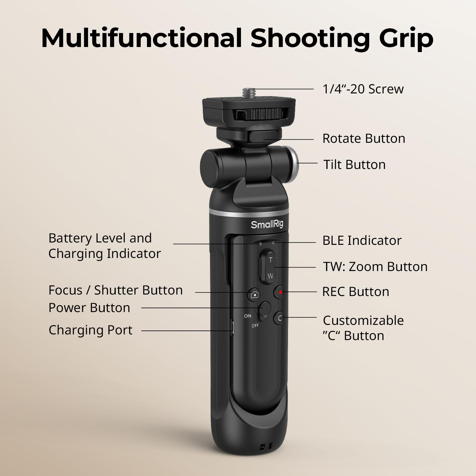 Amazon.com : SMALLRIG SR-RG2 Multifunctional Wireless Shooting
