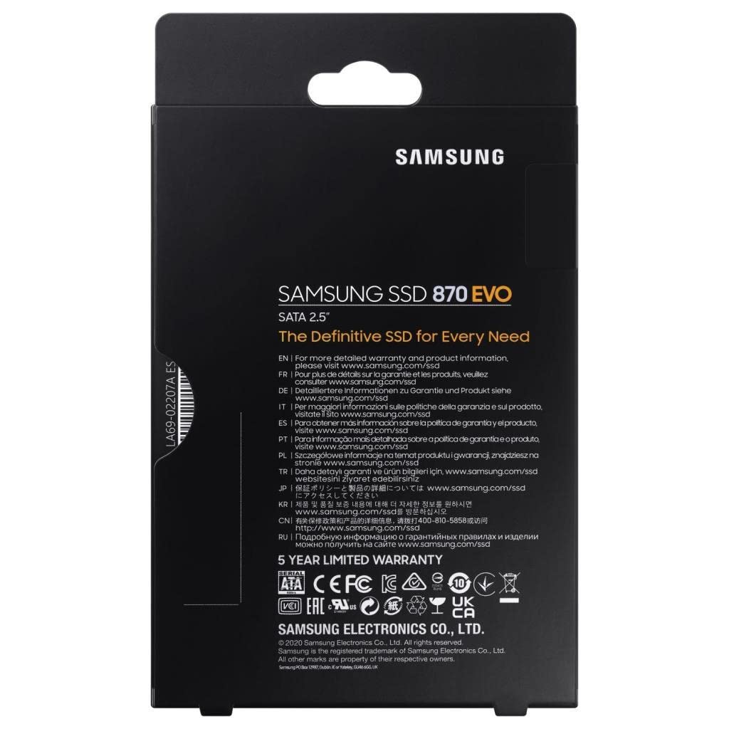 Amazon.com: Samsung 870 EVO 1TB SATA 2.5