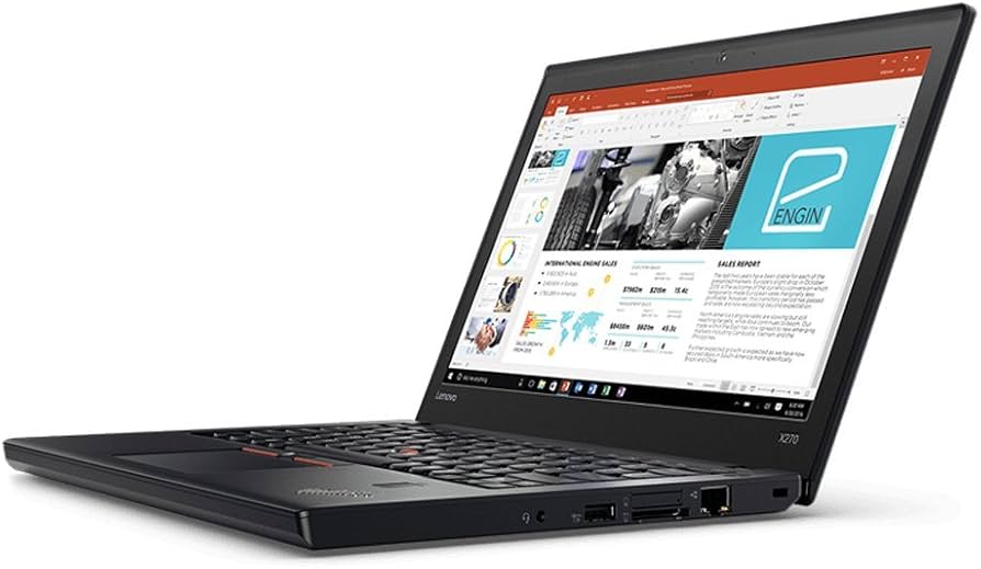 Amazon.com: Lenovo Thinkpad X270 Laptop (20HN-001FUS) Intel i5