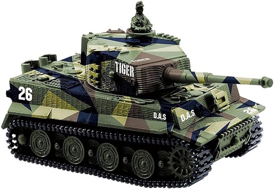 Amazon.co.jp: HJKLMM 戦車 ラジコン1/72ドイツのティーガーI戦車2.4