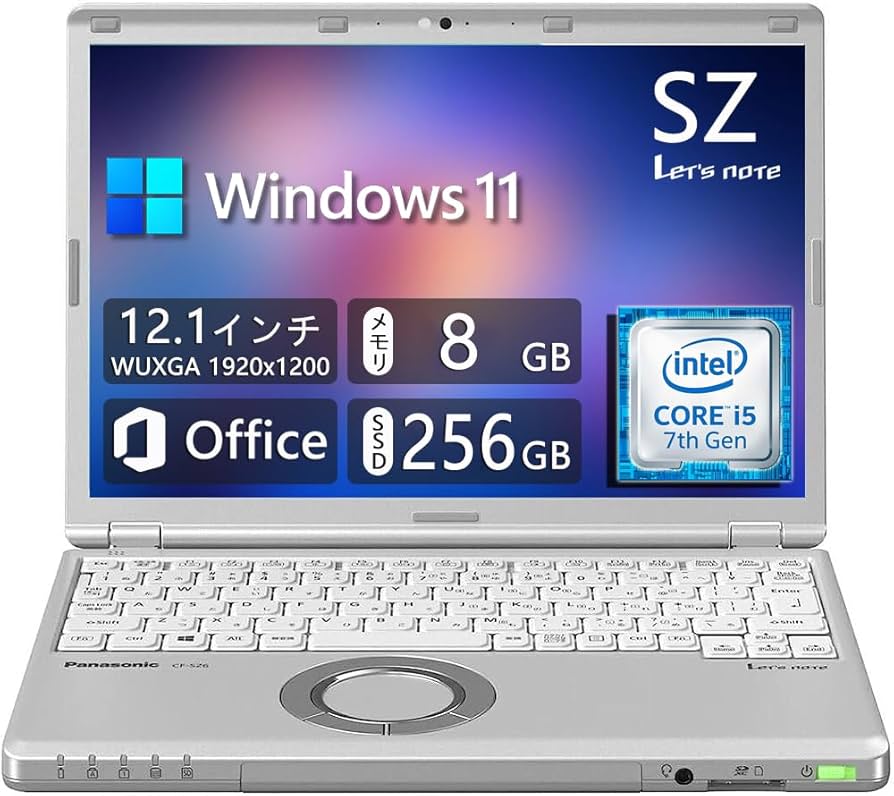 Windowsノート本体 Win11 CF-SZ6/Office2024+SSD256(464) Amazon.co.jp