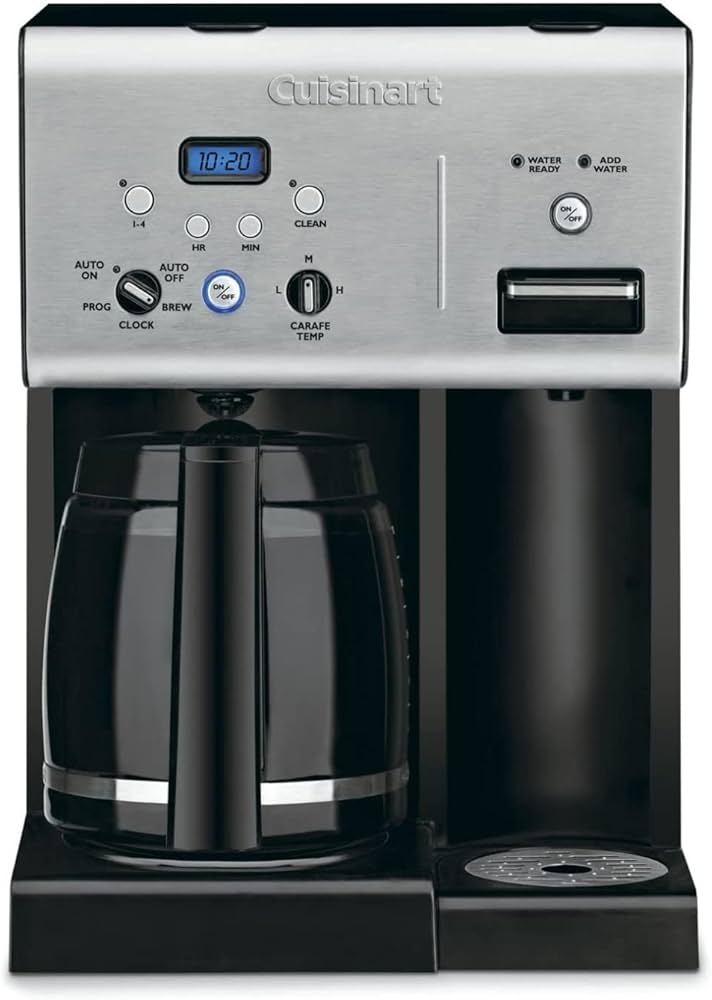 Amazon | Cuisinart CHW-12 Programmable Coffeemaker, Steel/Black