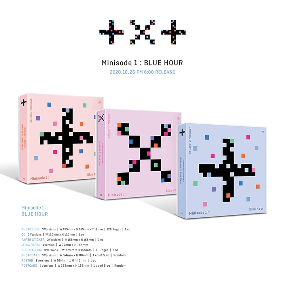 TXT - Tomorrow X Together TXT Album - MINISODE1 : Blue Hour [ AR