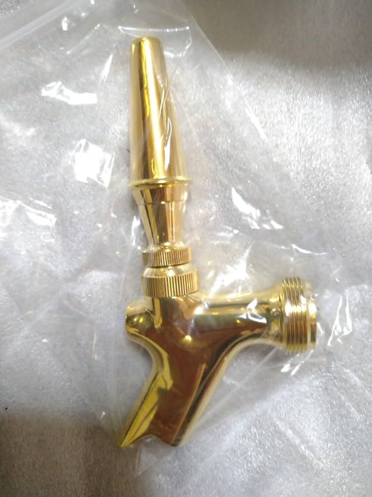 Amazon.co.jp: ニットク ビールサーバーコック、ゴールド : ホーム