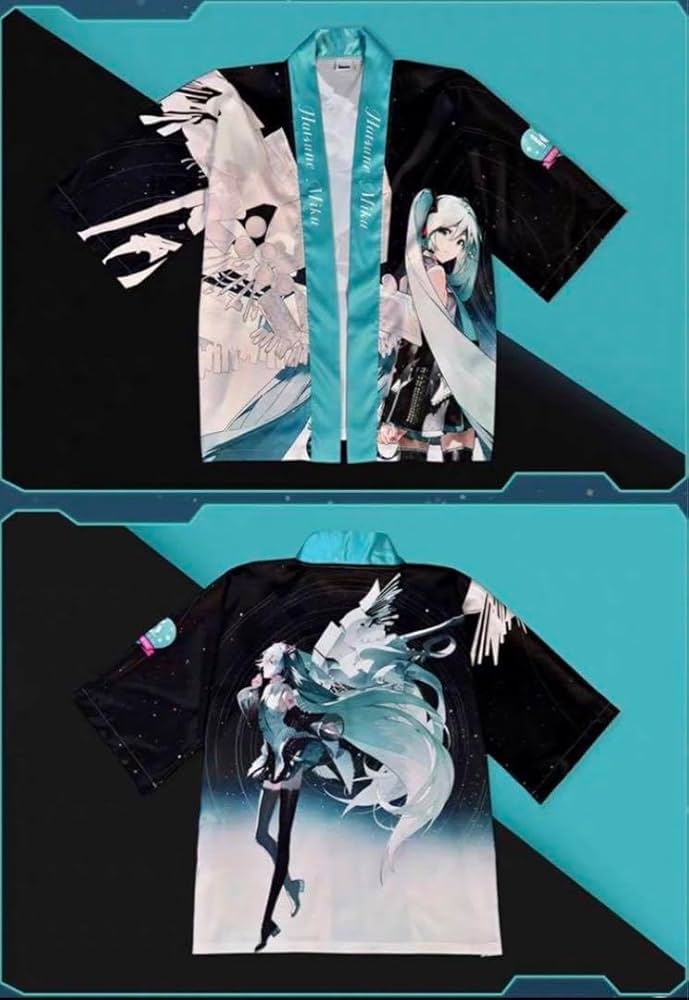 Amazon.co.jp: ミク 法被 16周年 はっぴハッピ : ファッション