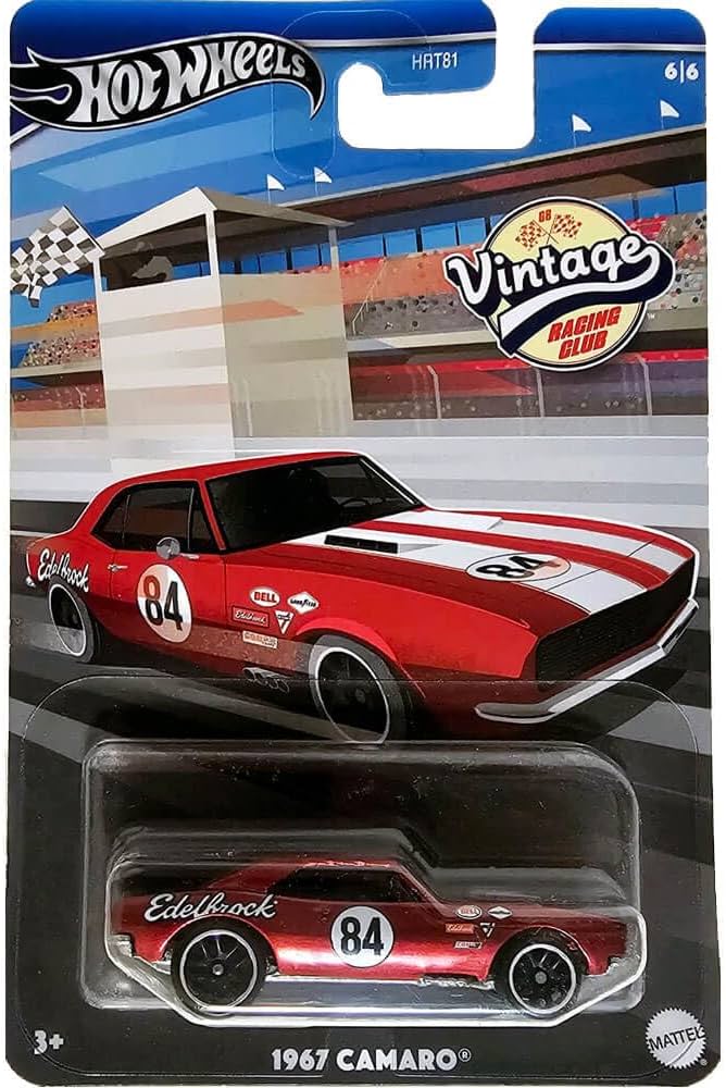 Amazon.com: Matchbox Hot Wheels Chase 1967 Camaro, Vintage Racing