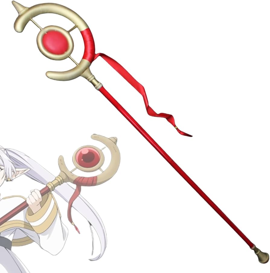 Amazon.co.jp: [Hushan] フリーレン フェルン コスプレ 杖 葬送の