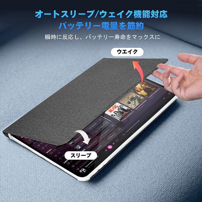 Amazon.co.jp: AvidPad A90 タブレット全面保護ケース 手帳型 ハード
