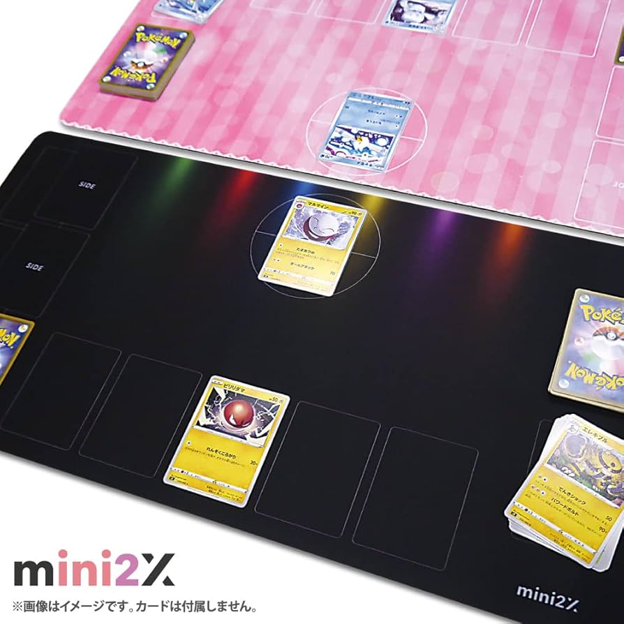 Amazon | mini2x TCG ポケモンカード 用 ラバー プレイマット