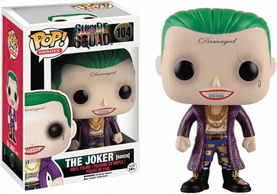Amazon.com: Funko Pop! DC Heroes #104 Suicide Squad The Joker