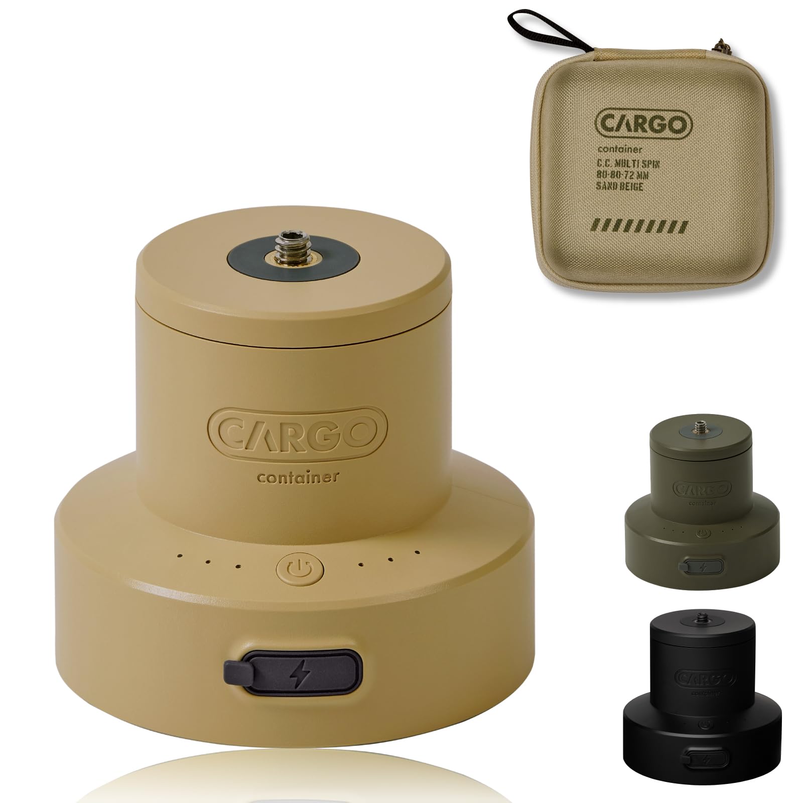 Amazon.co.jp: CARGO CONTAINER カーゴコンテナ MULTI SPIN ファン 首