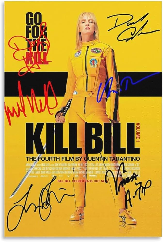 Amazon.co.jp: 古典映画のポスターKill Bill Volume 1キル・ビル Vol.1