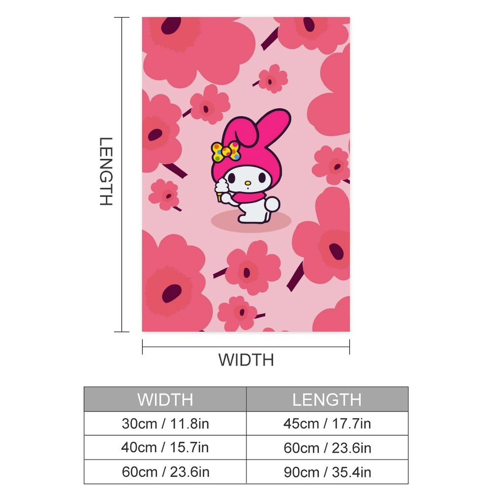 Amazon.co.jp: マイメロディ 花柄 ピンク ポスター 絵画 インテリア