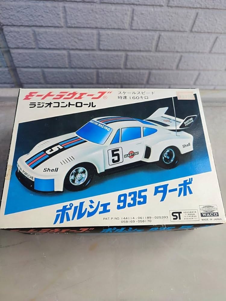 未使用】ポルシェ930ターボ ラジコン 昭和 未使用】ポルシェ930ターボ