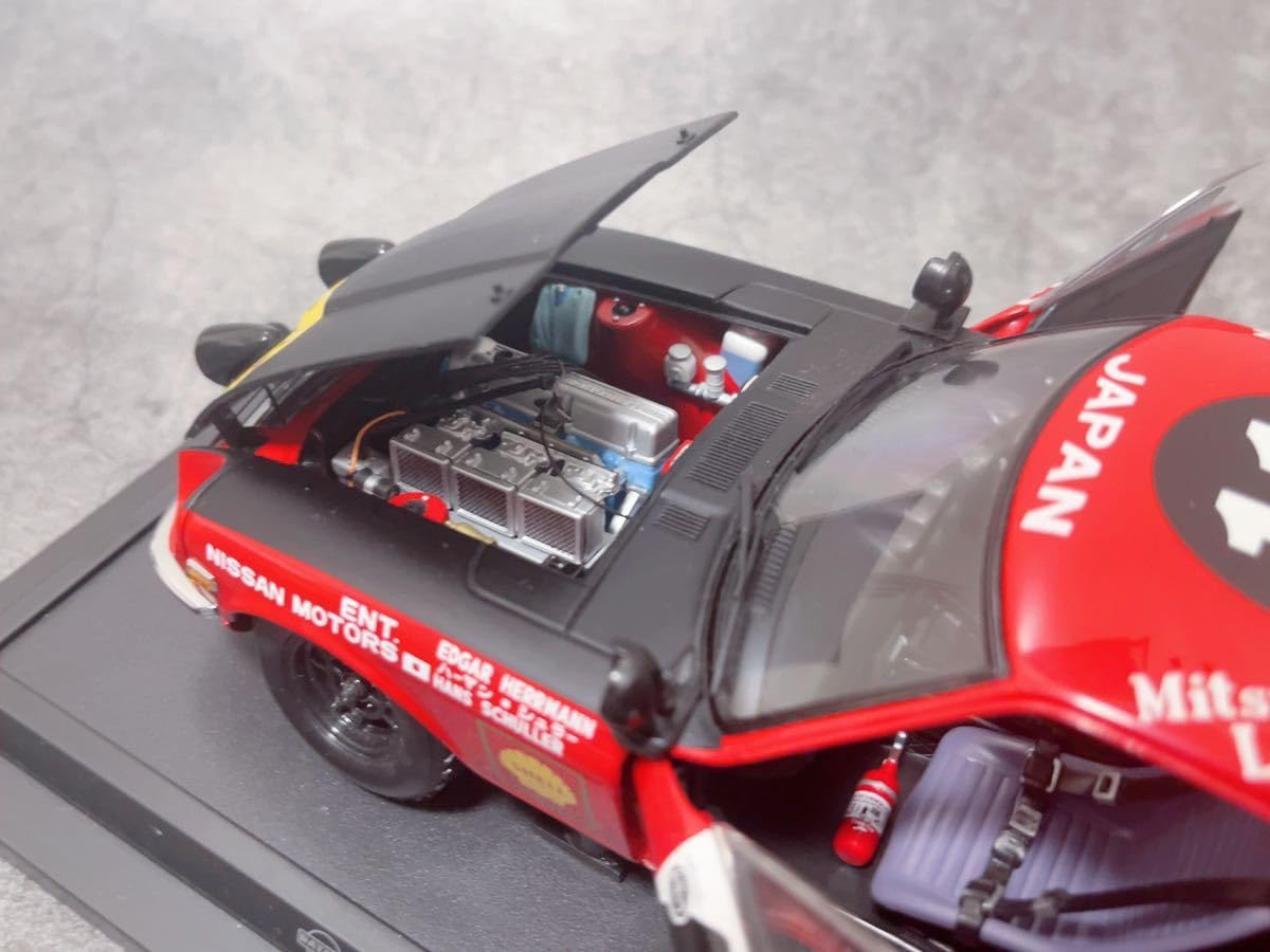 Amazon | 京商1/18 ダットサン240Z 1971 サファリ・ラリーNo.11