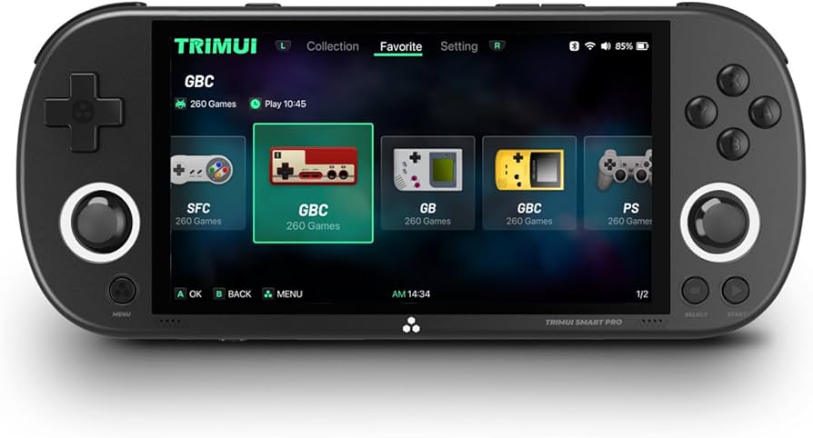 Amazon.com: TRIMUI Smart Pro Open Source Handheld, Retro Arcade