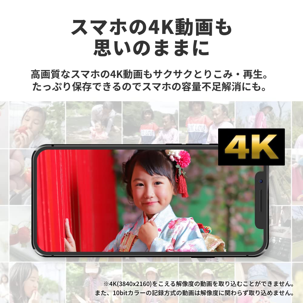 Amazon | バッファロー おもいでばこ 無線 スマホ 4K 動画 Wi-Fi 6