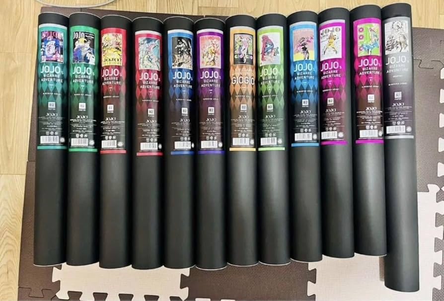 ジョジョ展ポスター 第1〜8部セット Amazon.co.jp: JOJO ジョジョ展 1