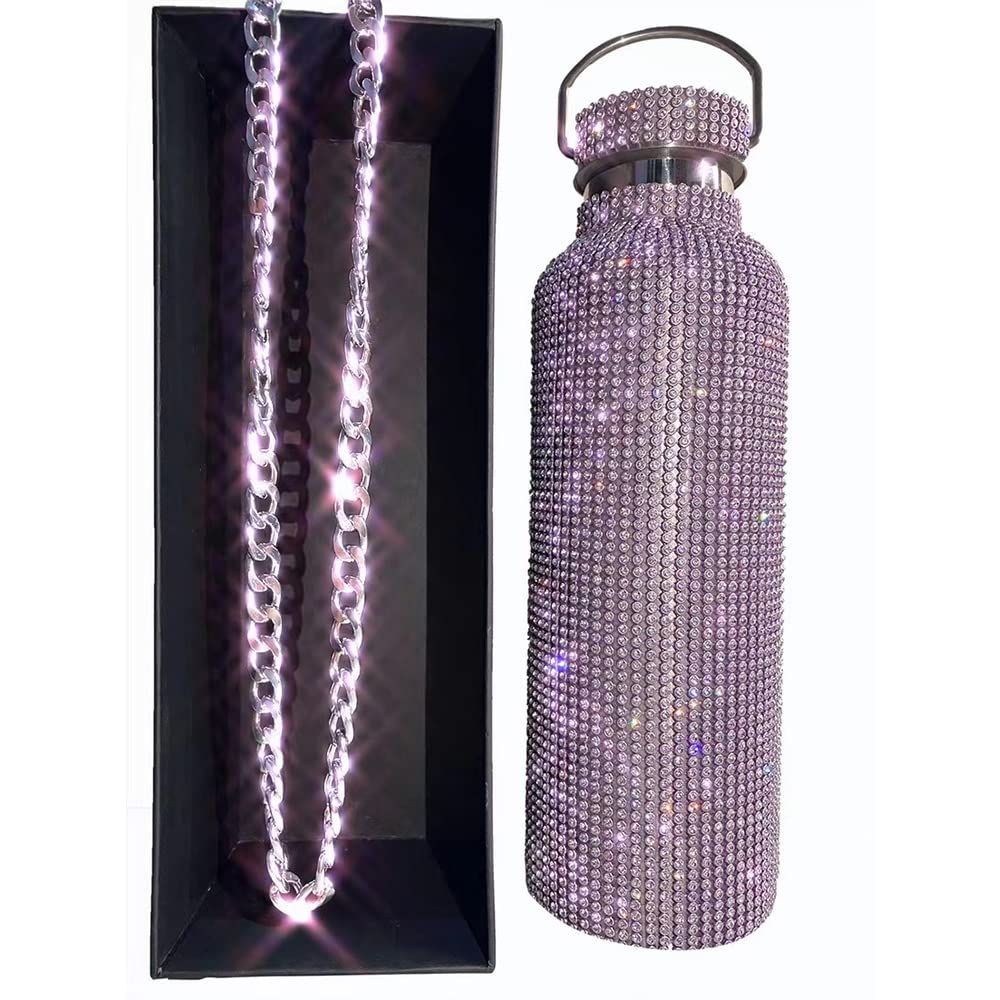 Amazon | ダイヤモンドウォーターボトル、ブリンブリンラインストーン