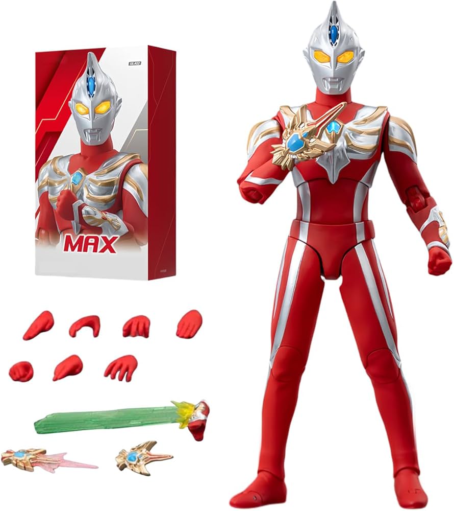 Amazon.co.jp: HiPlay 中動玩具 ZDTOYS 1/10 マックス・ウルトラマン