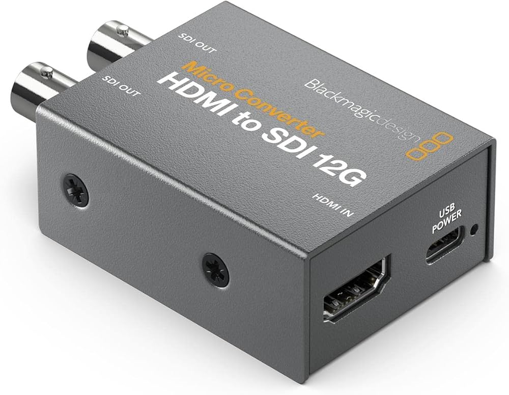Amazon.com: Blackmagic Design Micro Converter HDMI to SDI 12G