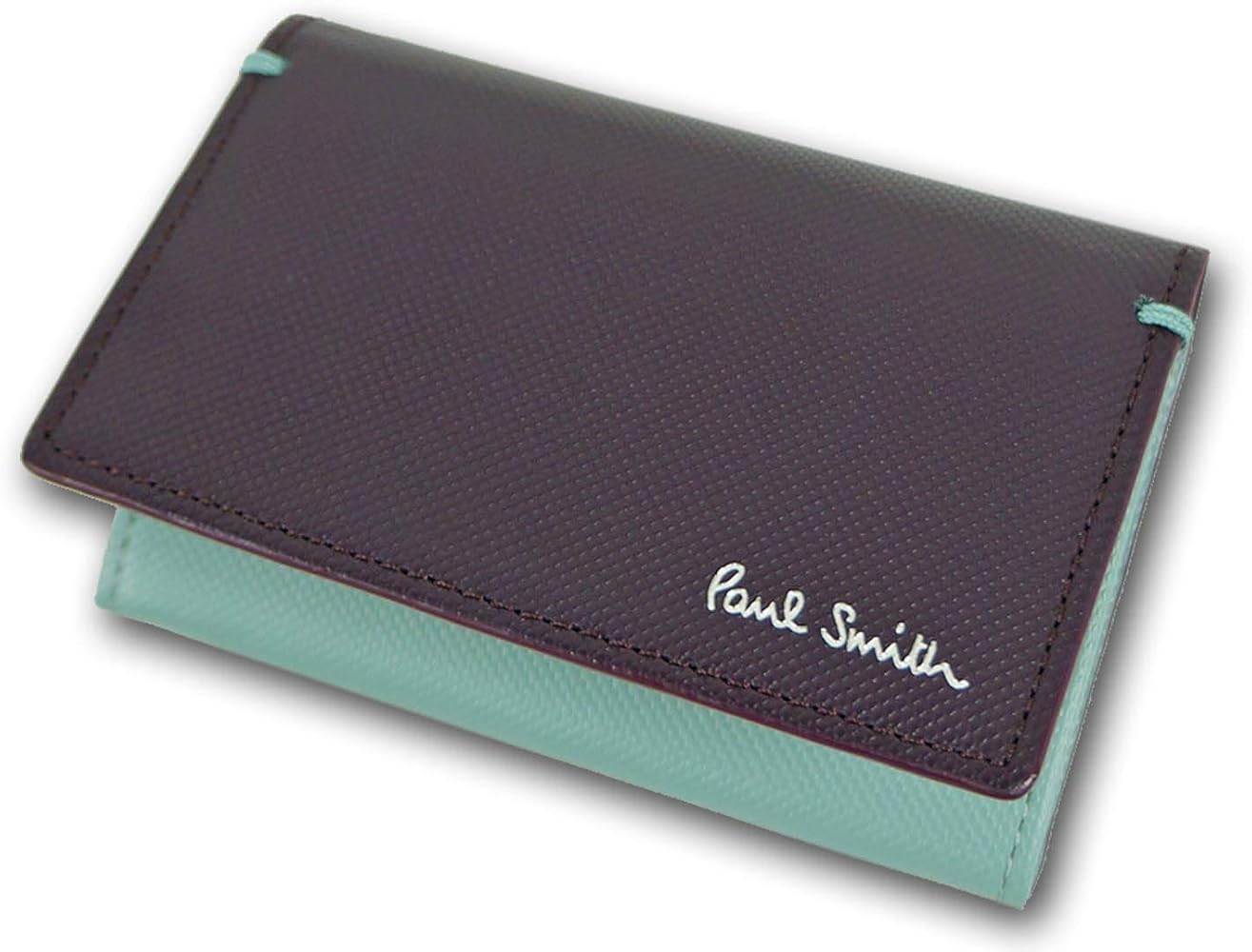 Amazon | (ポールスミス)Paul Smith コントラストカラー 牛革 名刺入れ