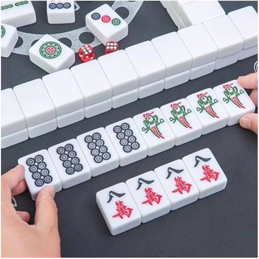 Amazon.co.jp: 麻雀牌 中国プロ麻雀セット、伝統的な麻雀セット