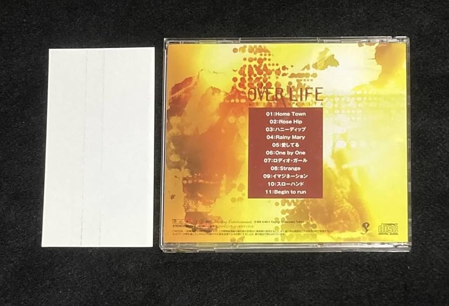 OVER LIFE 成田昭次 男闘呼組 CD 【公式通販】