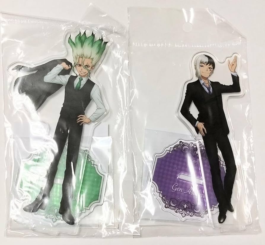 Amazon.co.jp: Dr.STONE 石神千空 あさぎりゲン スーツver. アクリル