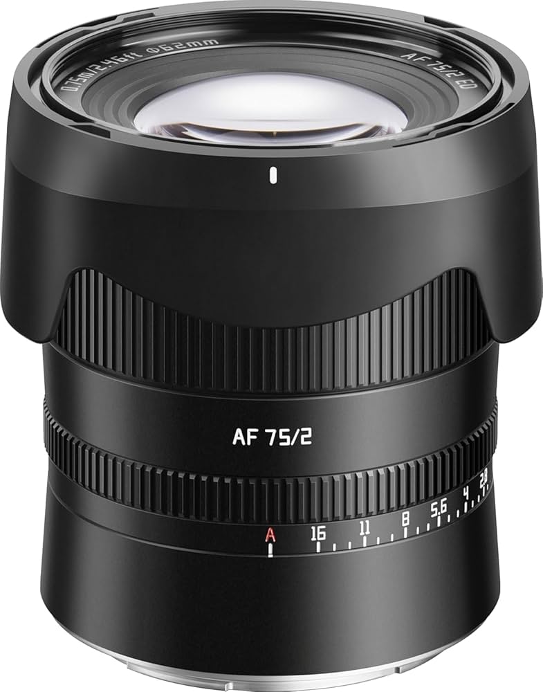 Amazon.co.jp: TTArtisan AF 75mm F2 Zマウント フルサイズ 単焦点