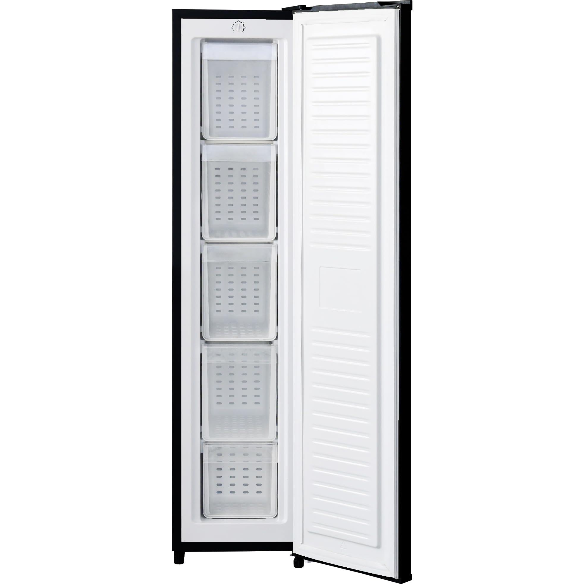 Amazon.co.jp: [山善] 冷凍庫 90L 右開き YF-SU90(B) ブラック