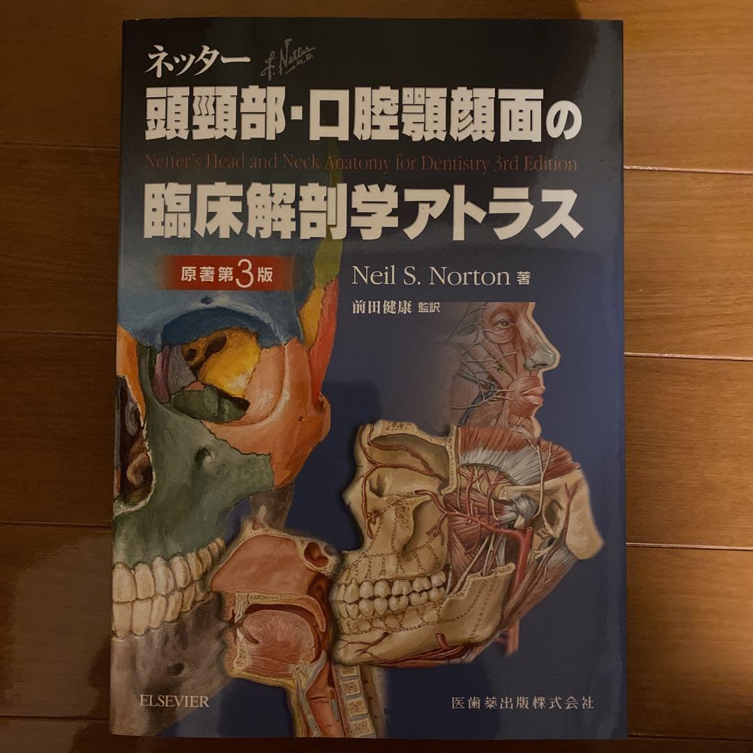 Amazon.co.jp: ネッター頭頸部口腔顎顔面の臨床解剖学アトラス : おもちゃ