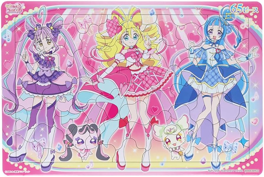 Amazon | サンスター文具 パズル65P A柄 キミとアイドルプリキュア