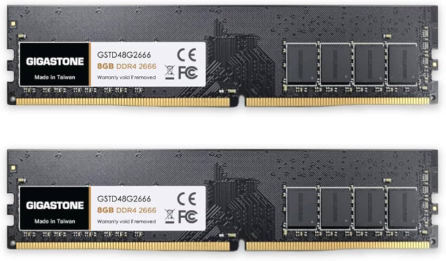 Amazon.co.jp: 【メモリ DDR4】GIGASTONE 8GBx2枚 (16GB Kit) DDR4