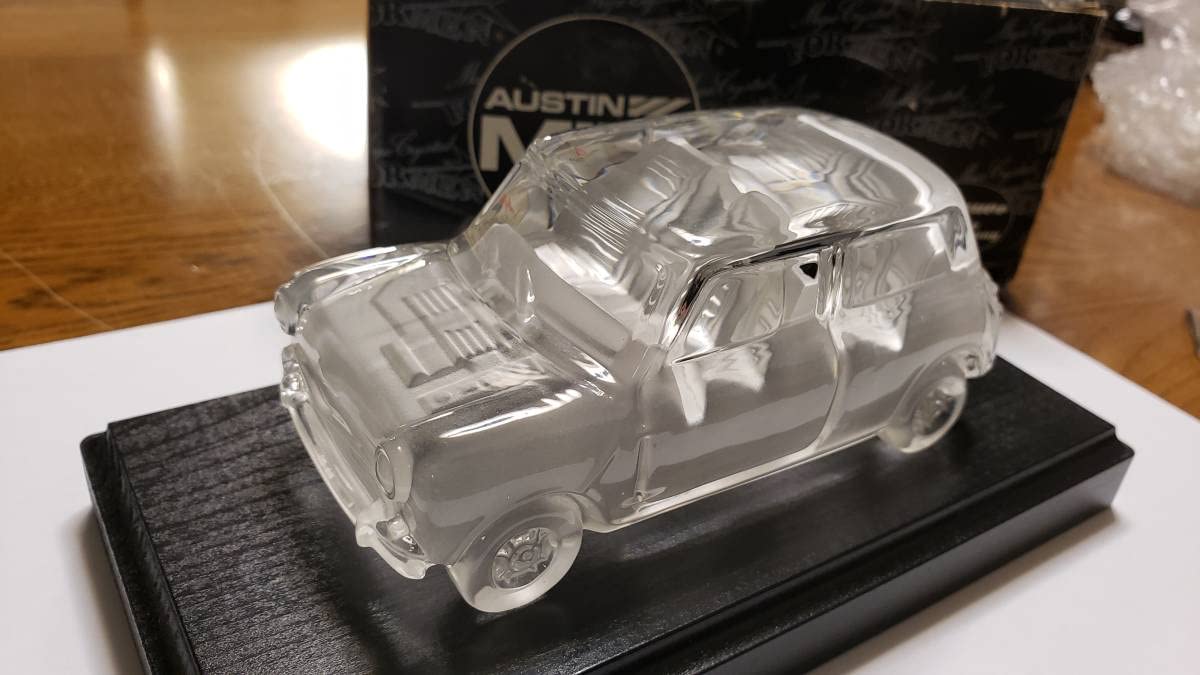 Amazon | 西ドイツ製ガラス製ミニクーパーミニカークリスタル