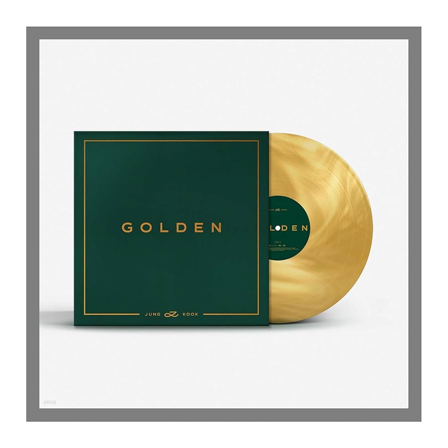 Amazon.co.jp: BTS Jungkook GOLDEN 1st Album LP Version Sleeve+1ea