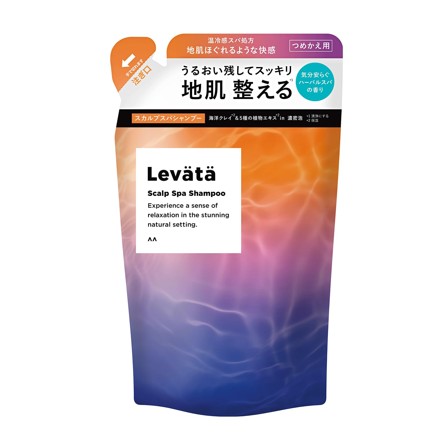 Amazon | Levata(レバタ) スカルプスパシャンプー つめかえ用 [ 癒し
