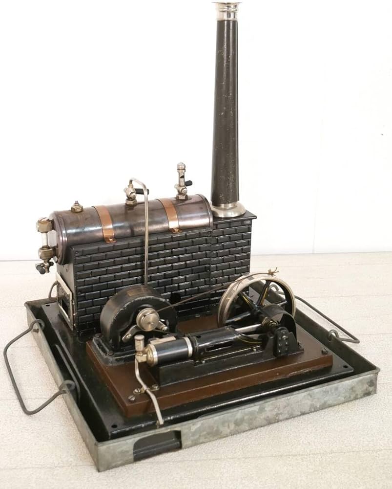 可動式 蒸気機関模型 レトロエンジン メカニカルモデル