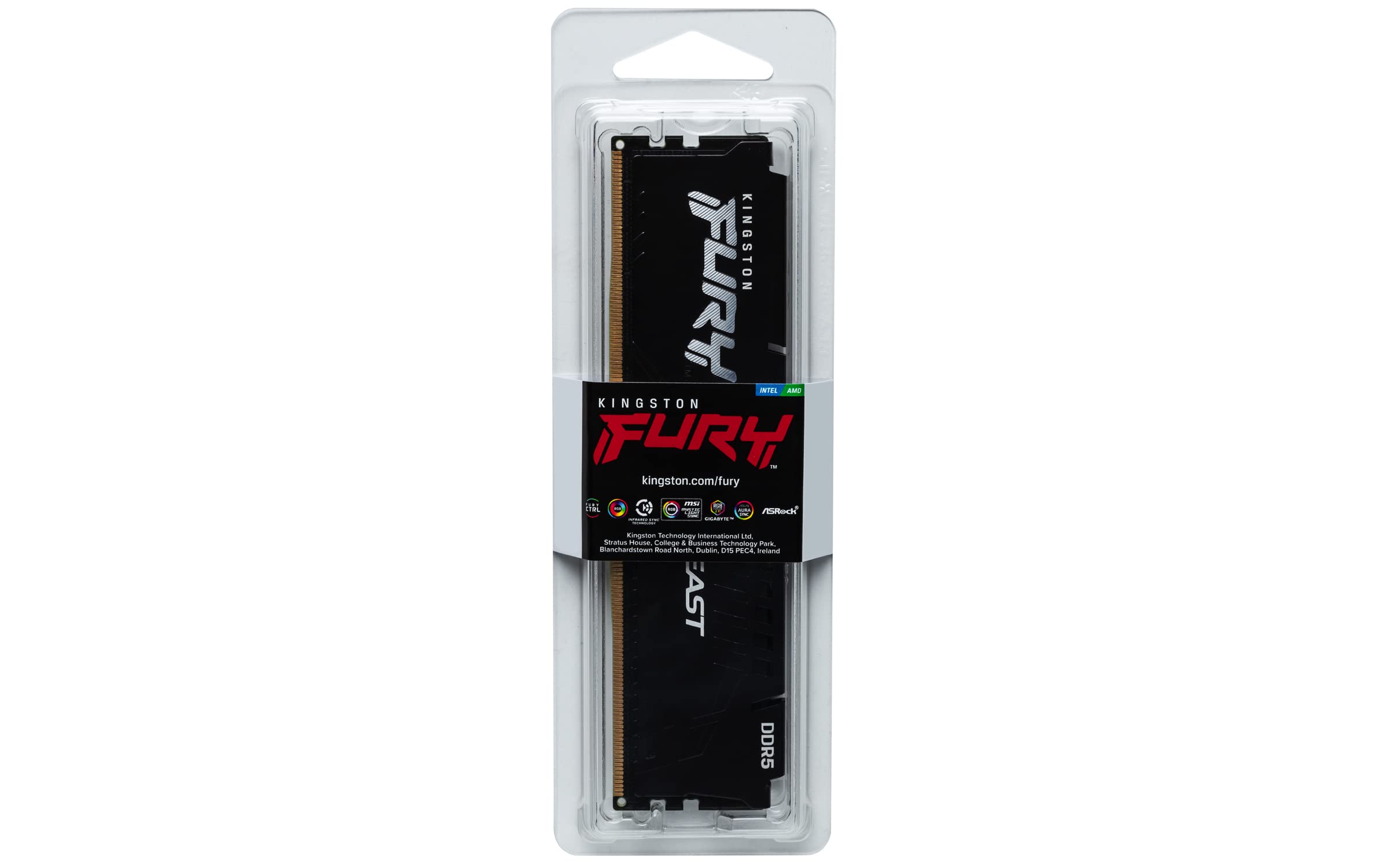 Kingston FURY Beast Black DDR5 32GB 5600MT/s CL40 DIMM Desktop