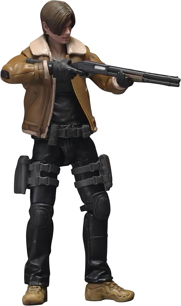 Amazon | 1/18 フィギュア biohazard レオン・S・ケネディ 関節可動