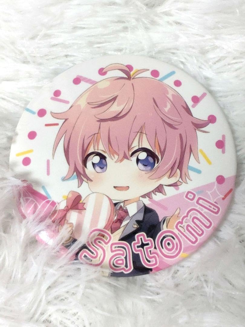 Amazon.co.jp: さとみくん デフォ アリツア 制服 缶バッチ : おもちゃ