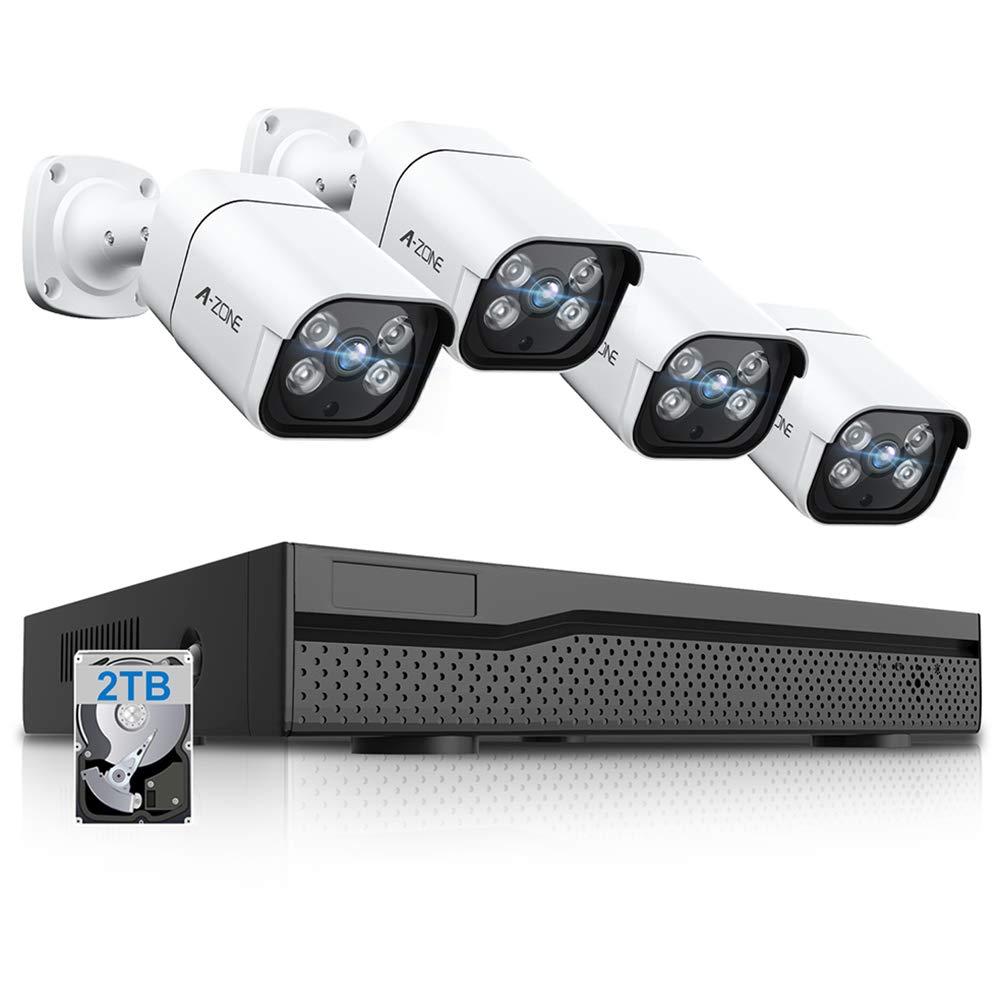 Amazon.co.jp: 【双方向通話·最新AI人体感知】A-ZONE 500万画素タイプ