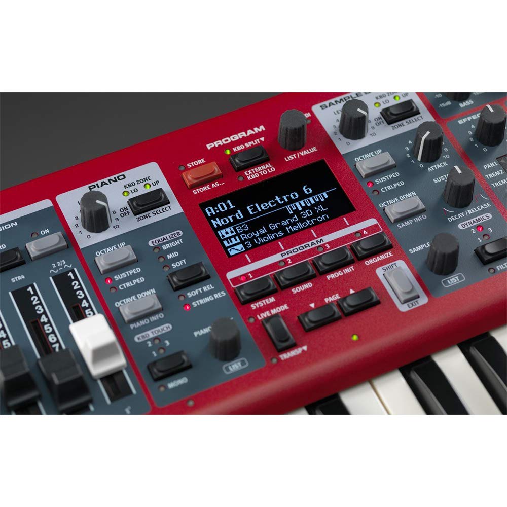 Amazon | CLAVIA Nord Electro 6D 73 73鍵 ステージキーボード | 電子