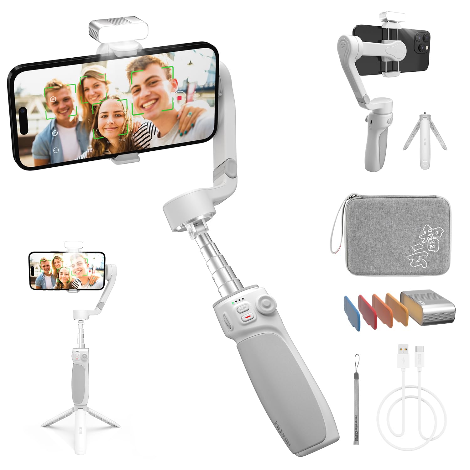 Amazon.com: ZHIYUN Smooth Q4 Combo Gimbal Stabilizer, 3-Axis