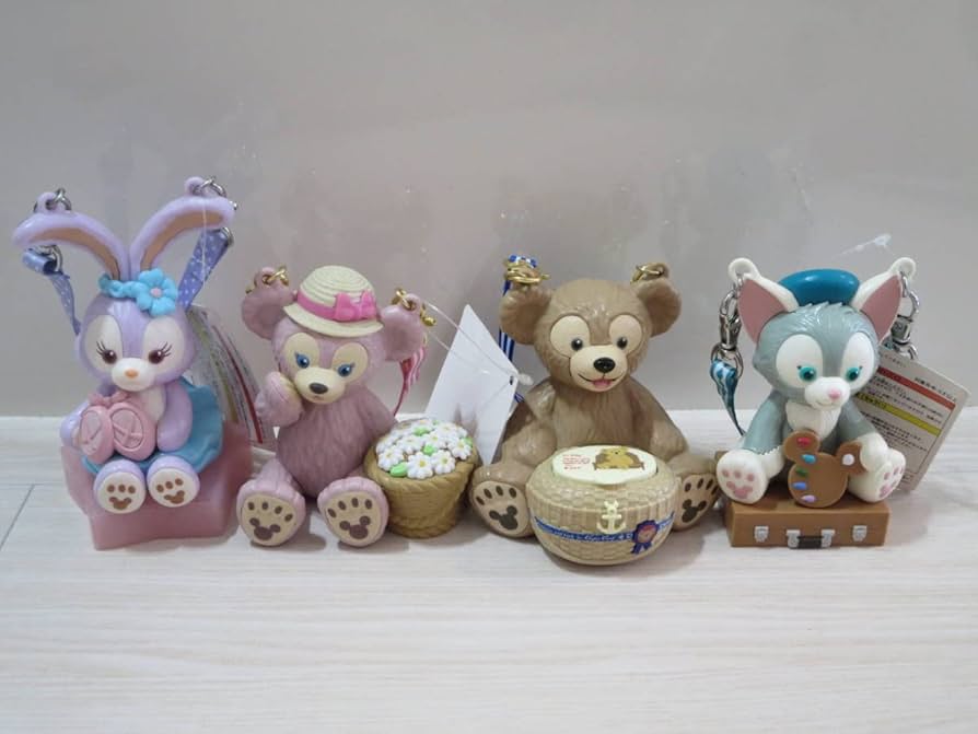 Amazon.co.jp: ダッフィーフレンズ ミニスナックケース 4個セット