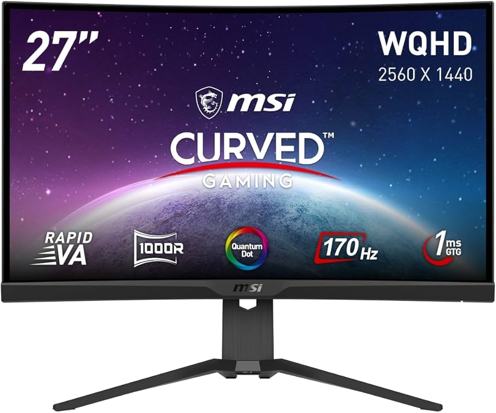 Amazon.co.jp: MSI 湾曲ゲーミングモニター MAG 275CQRF-QD 27インチ