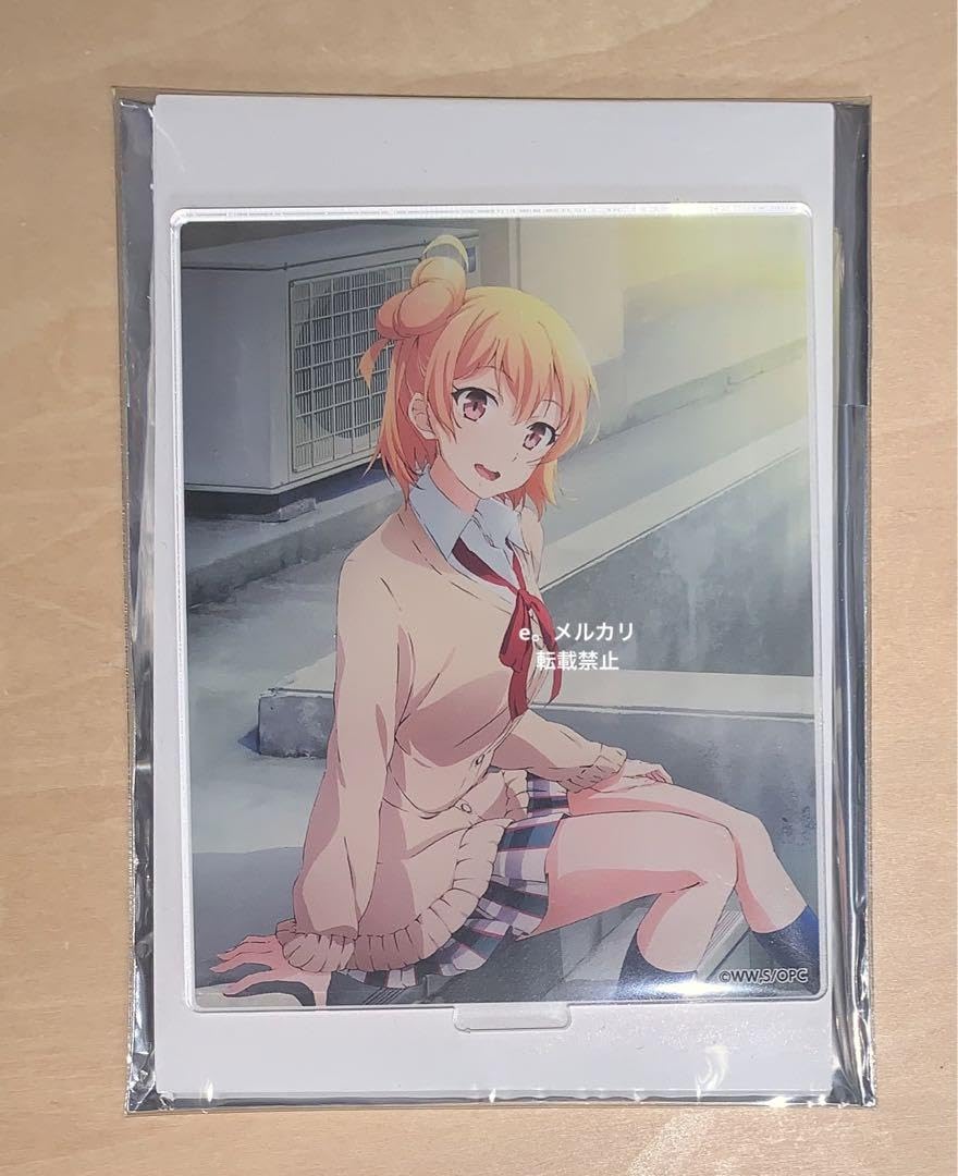 Amazon.co.jp: 俺ガイル展 由比ヶ浜結衣 アニメジャケットアクリル