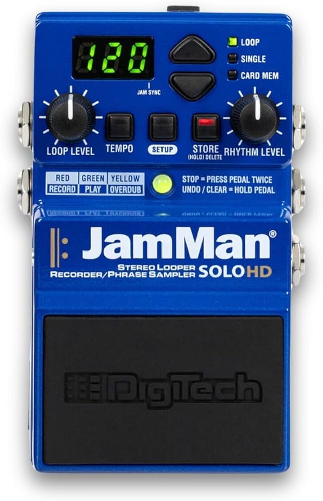 Amazon.com: Digitech JAMMAN-SOLO-HD JamMan® Solo HD : Musical