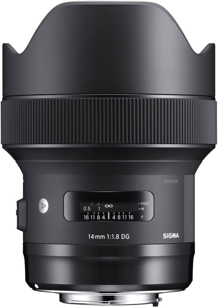 Amazon.com : Sigma 14mm F/1.8 Art DG HSM Lens (for Nikon Cameras