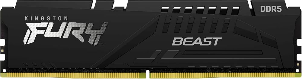 Amazon | Kingston FURY Beast ブラック DDR5 16GB (2x8GB) 6000MT/s